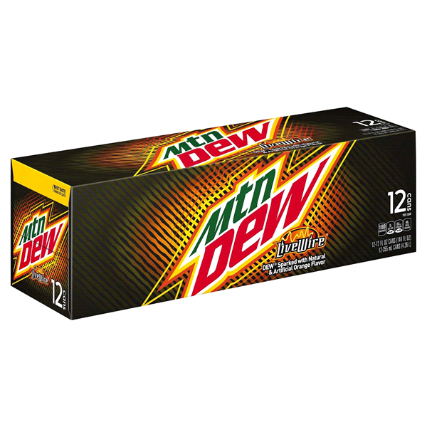Mountain Dew® Live Wire Soda - (1) 12-Pack