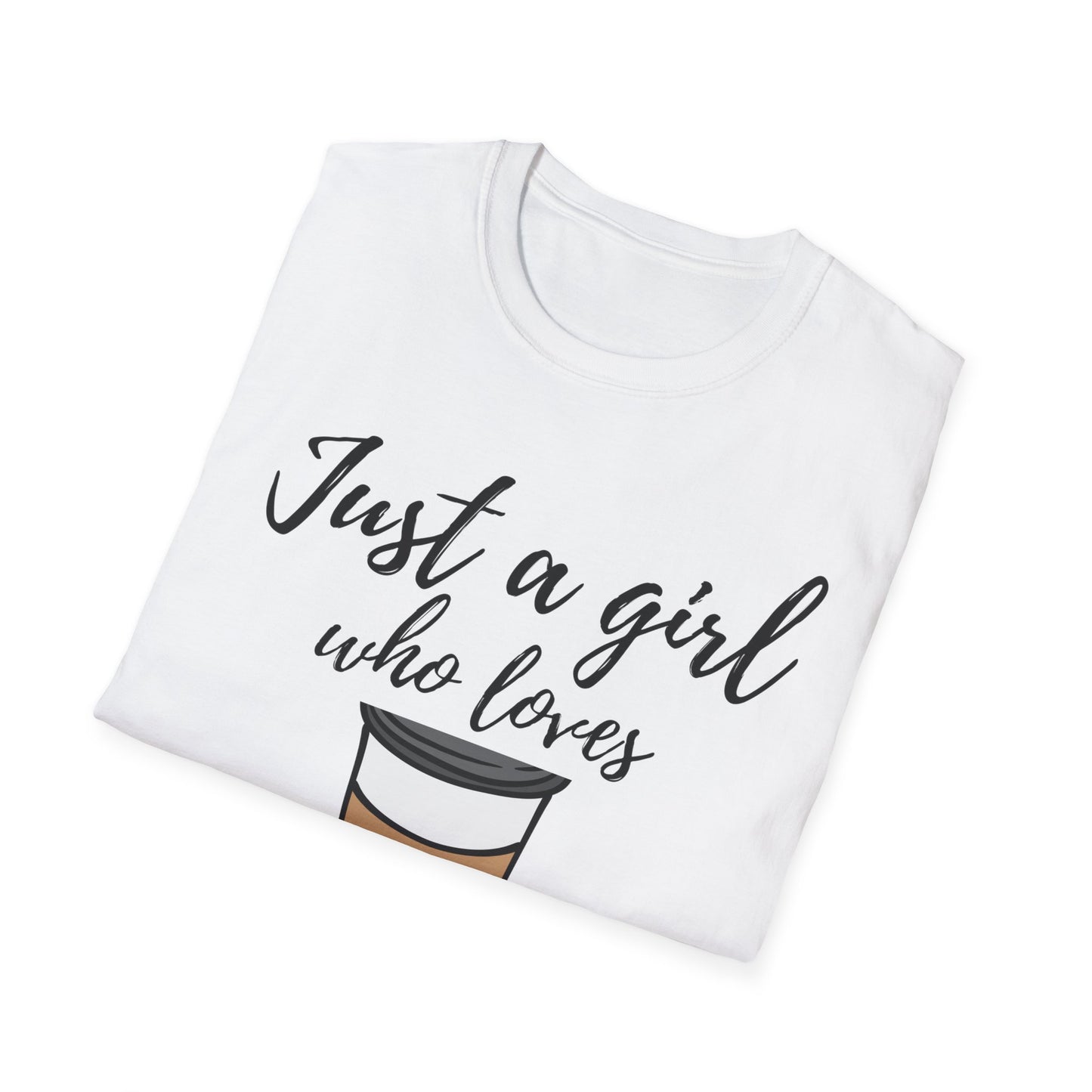 Just a Girl Who Loves Coffee T-Shirt - 2025 Fall Collection