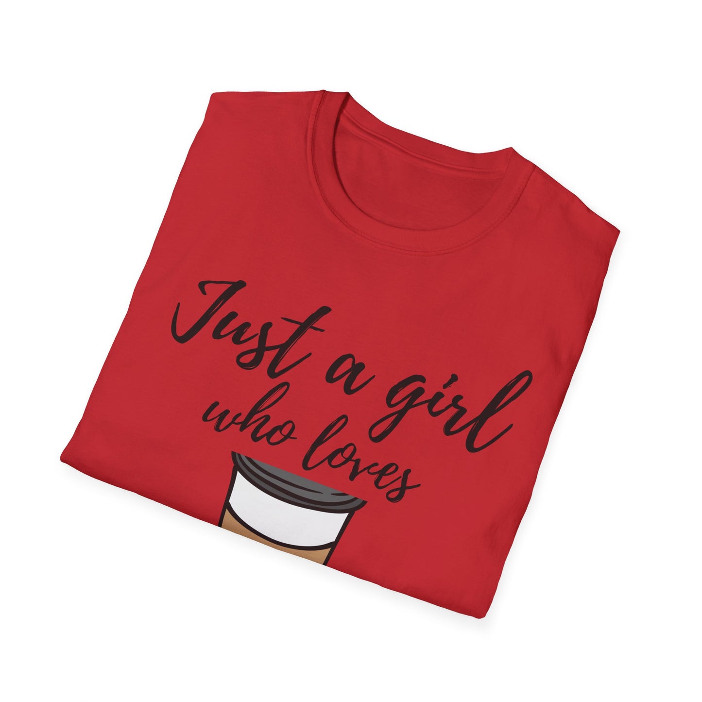 Just a Girl Who Loves Coffee T-Shirt - 2025 Fall Collection