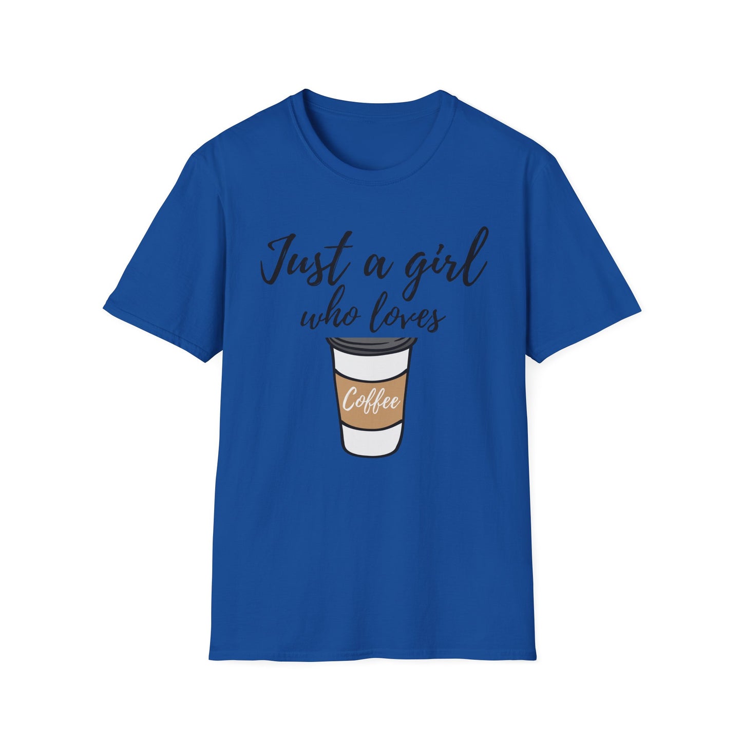 Just a Girl Who Loves Coffee T-Shirt - 2025 Fall Collection