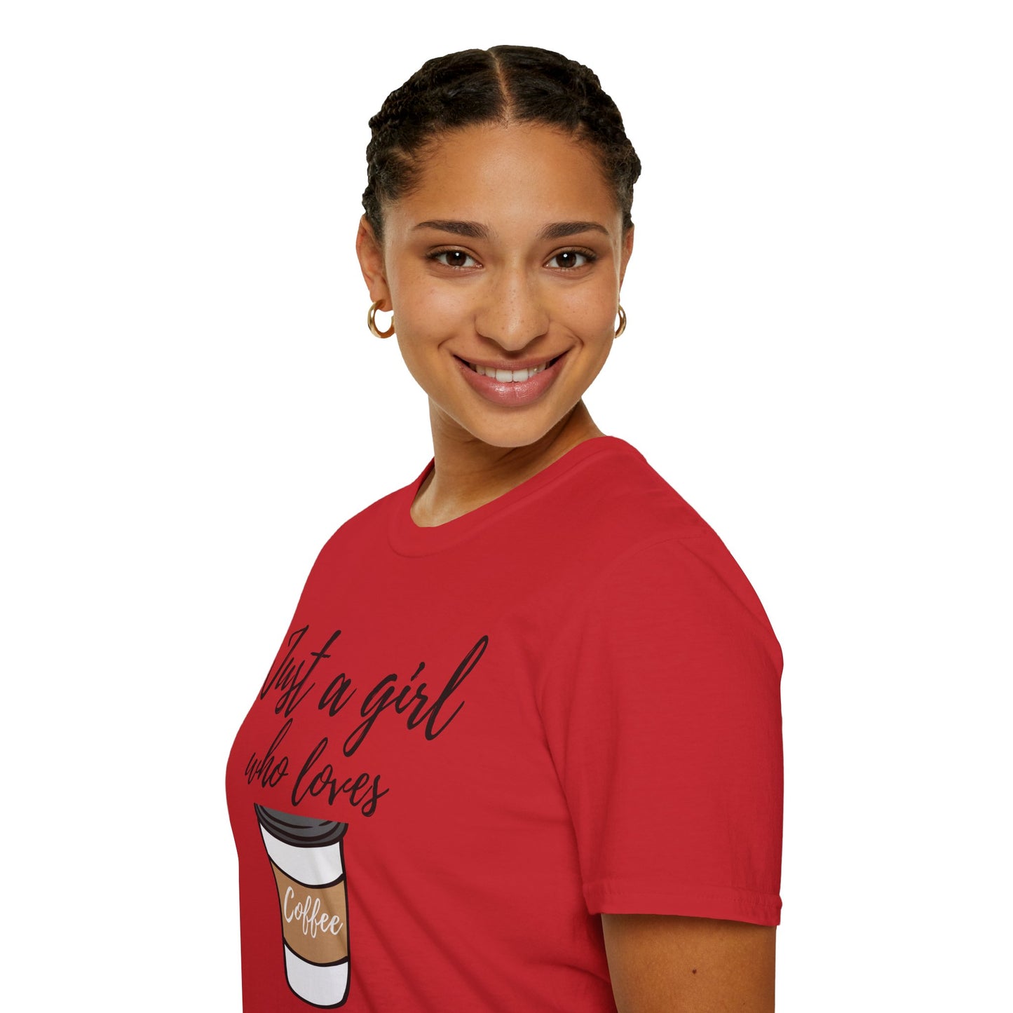 Just a Girl Who Loves Coffee T-Shirt - 2025 Fall Collection