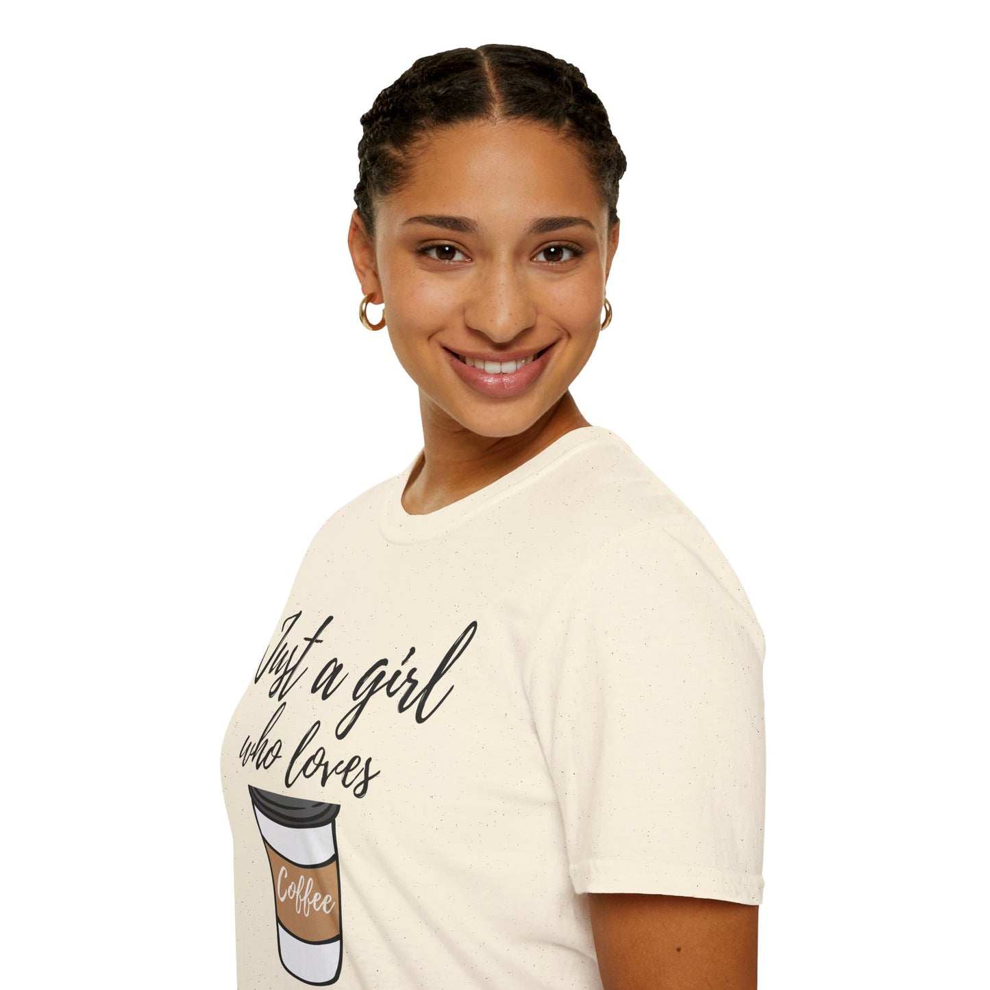 Just a Girl Who Loves Coffee T-Shirt - 2025 Fall Collection