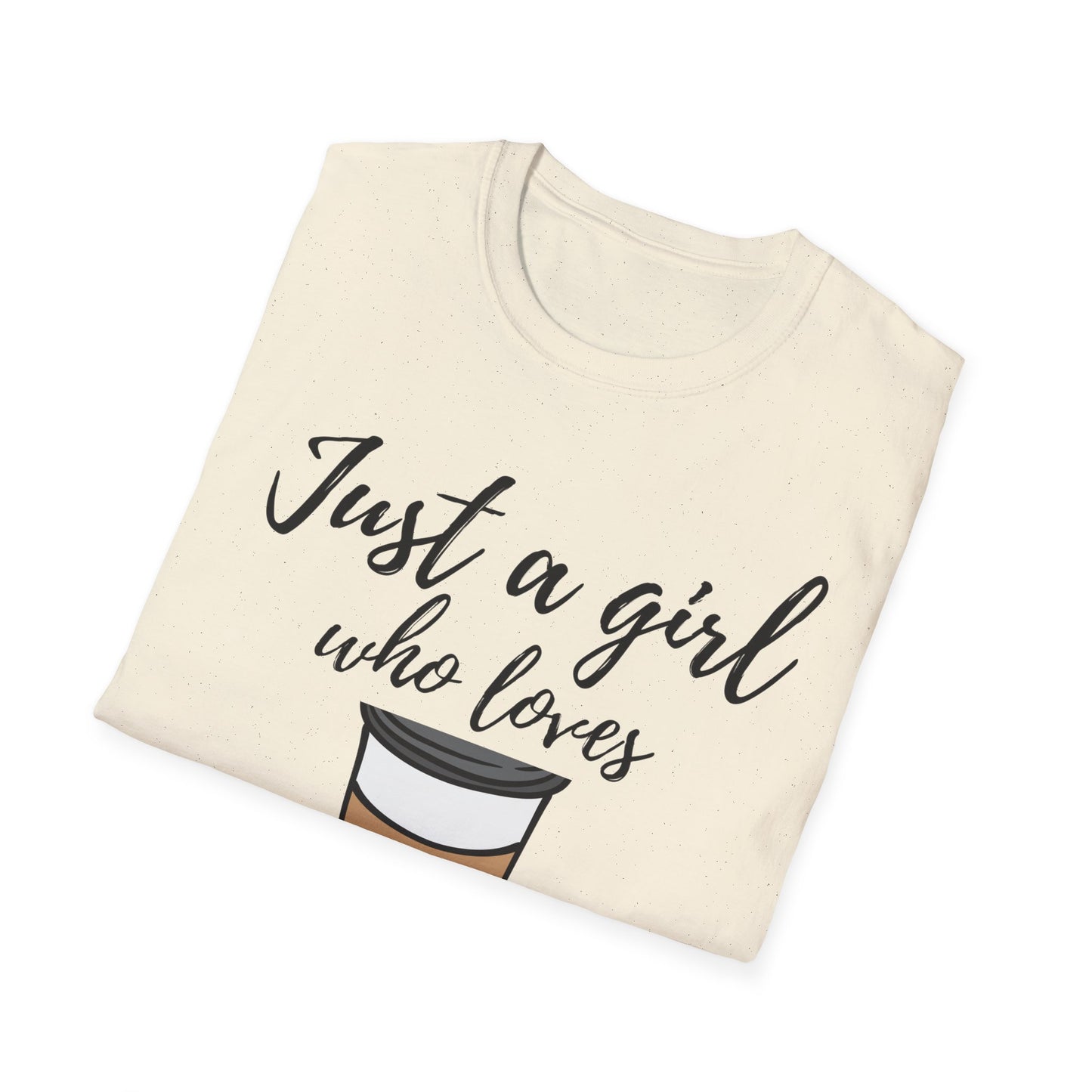 Just a Girl Who Loves Coffee T-Shirt - 2025 Fall Collection