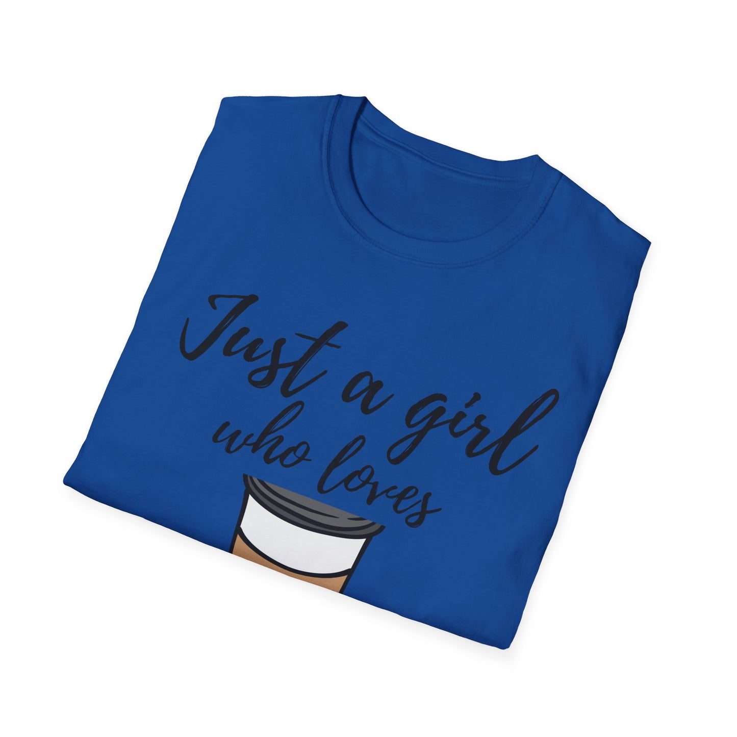 Just a Girl Who Loves Coffee T-Shirt - 2025 Fall Collection