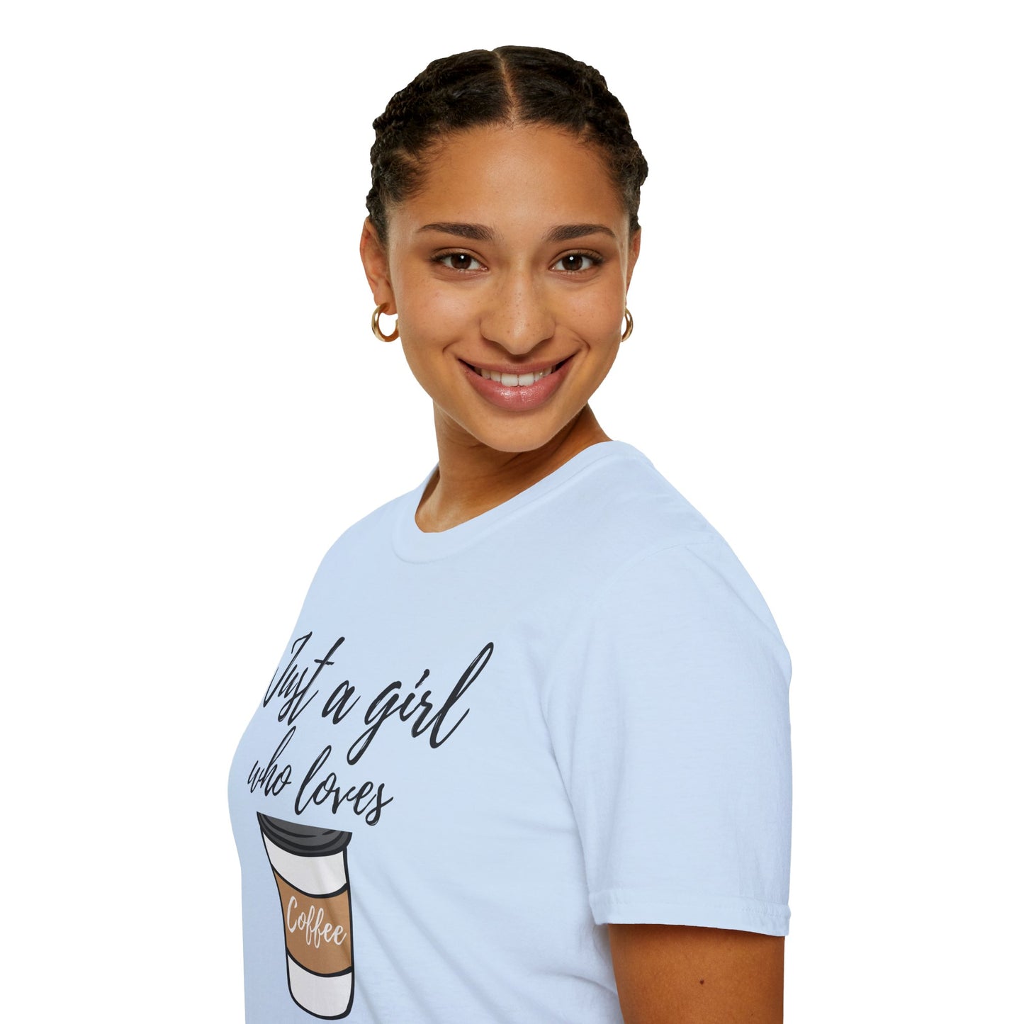 Just a Girl Who Loves Coffee T-Shirt - 2025 Fall Collection
