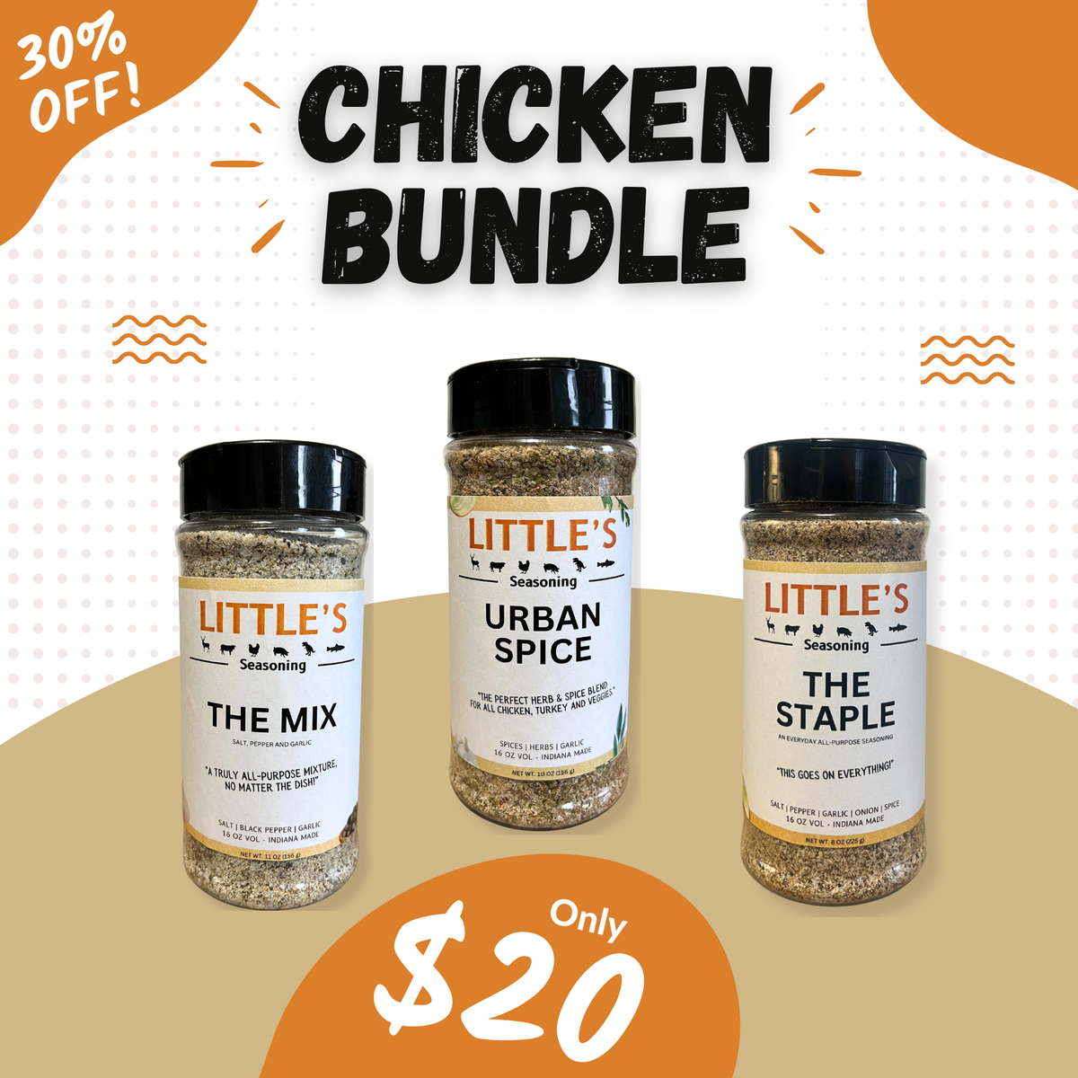 Little's Seasonings, Chicken Bundle