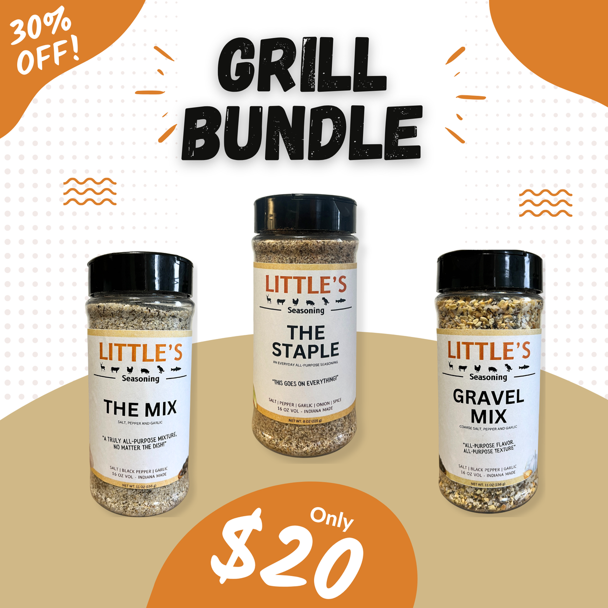 Little's Seasonings, Grill Bundle