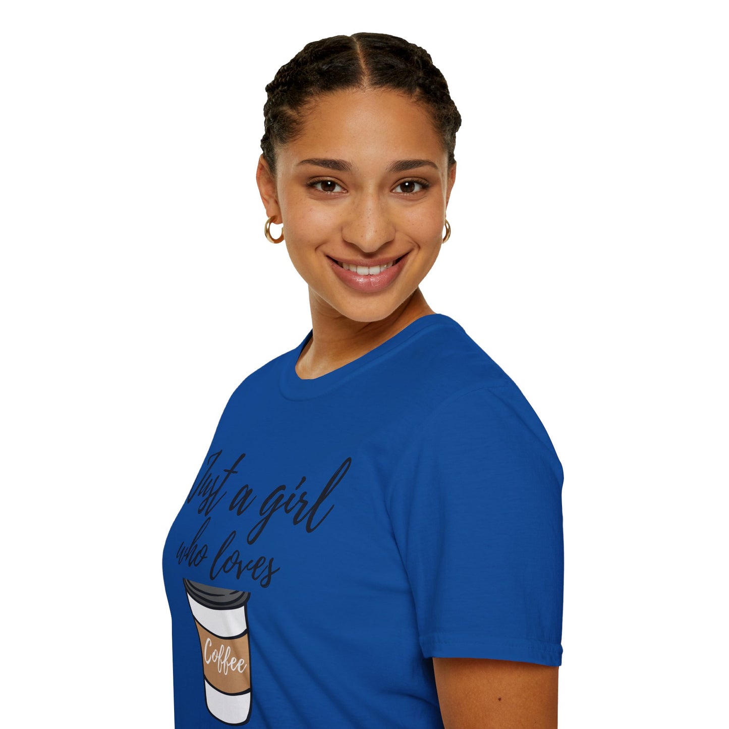 Just a Girl Who Loves Coffee T-Shirt - 2025 Fall Collection
