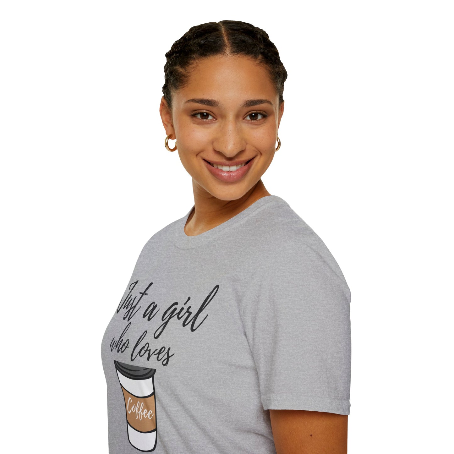Just a Girl Who Loves Coffee T-Shirt - 2025 Fall Collection