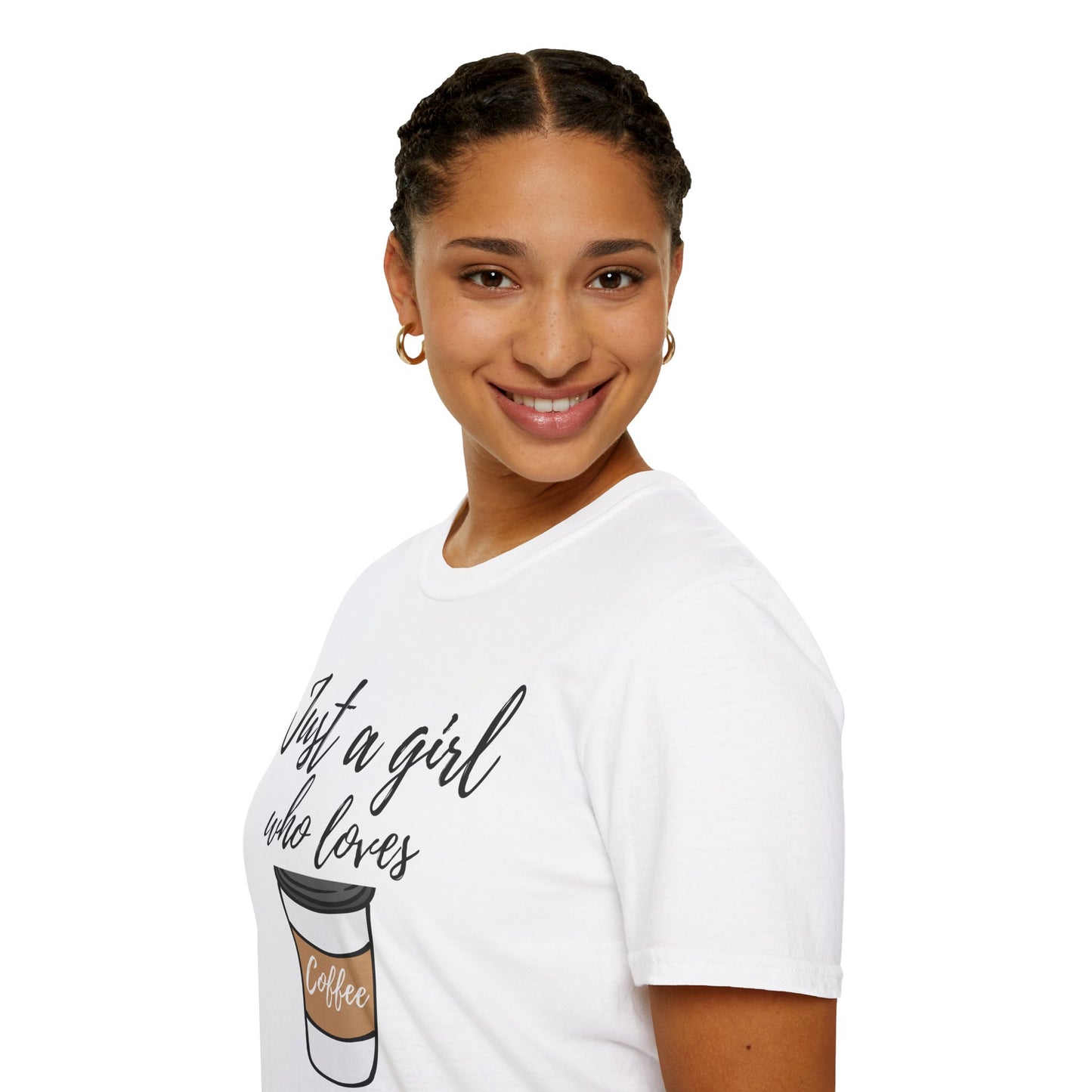 Just a Girl Who Loves Coffee T-Shirt - 2025 Fall Collection