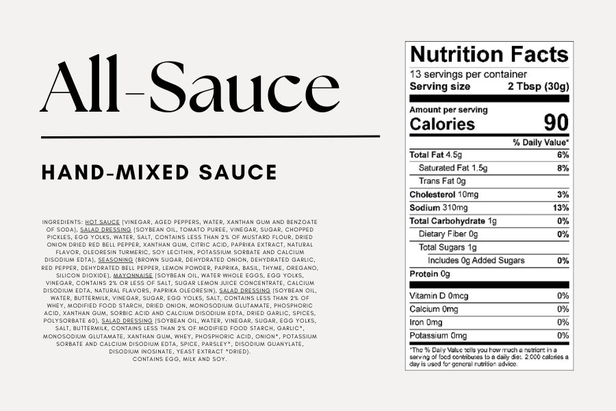 All-Sauce Original (4-Pack) (DISCONTINUED)