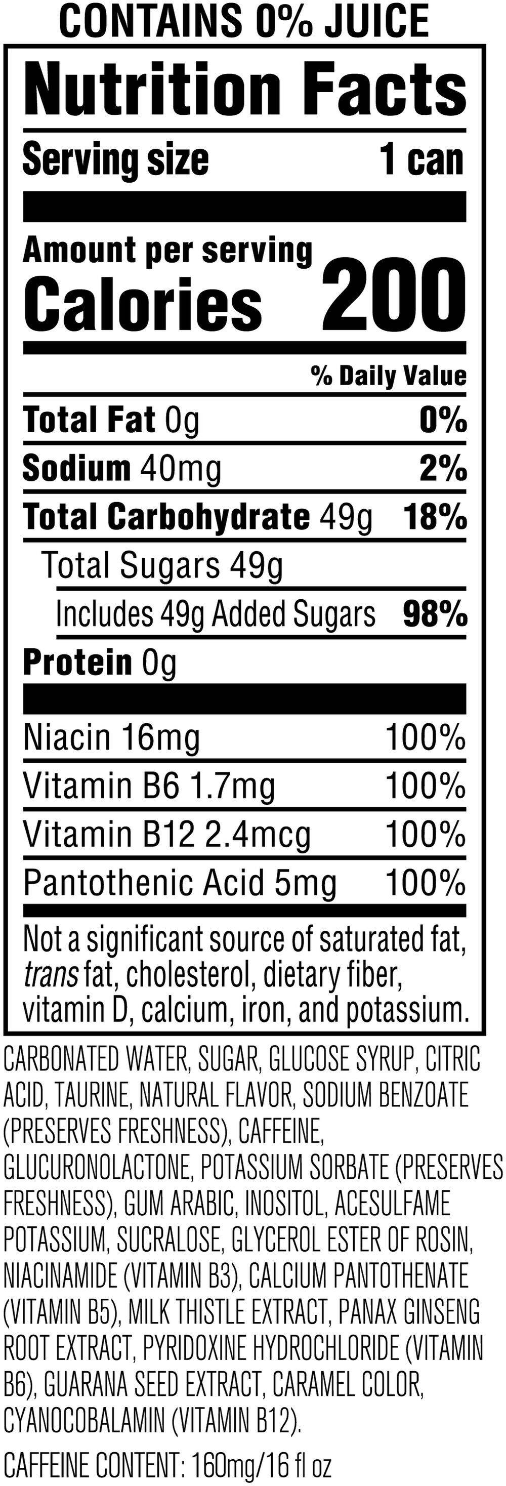 Rockstar Punched Lime Freeze, 16 oz Can, 12-Pack