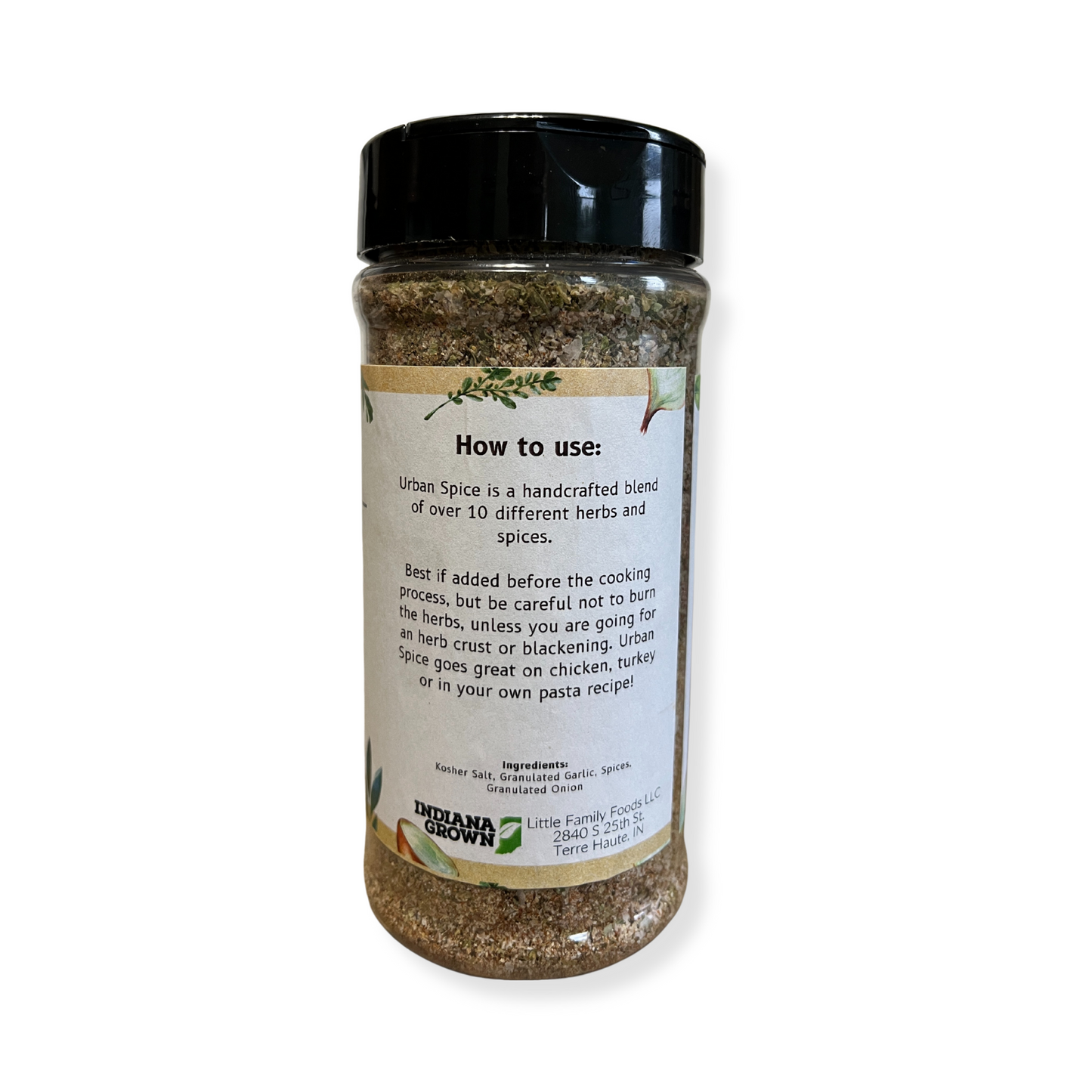 Little's Urban Spice Seasoning, 10 OZ Big Bottle