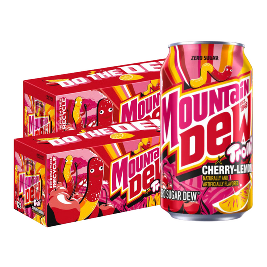 Mountain Dew® Trolli Zero Sugar Soda - (2) 12-Packs - (24 Cans)