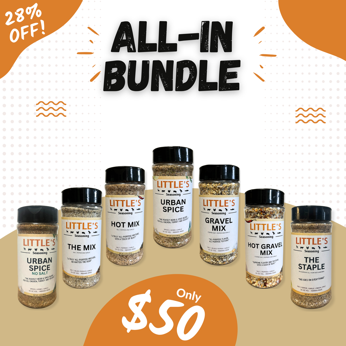 Little's Seasonings, All-In Bundle