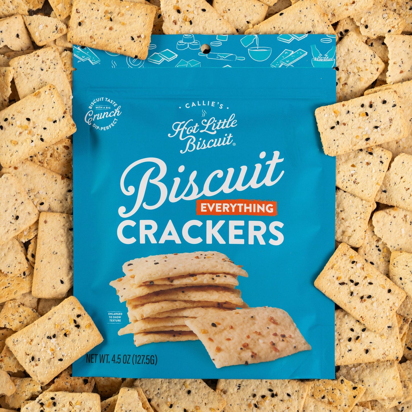 Everything Biscuit Crackers (2 Bags)