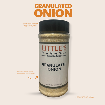 Little's Granulated Onion, 7.6 OZ Big Bottle