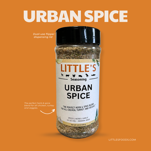 Little's Urban Spice Seasoning, 10 OZ Big Bottle