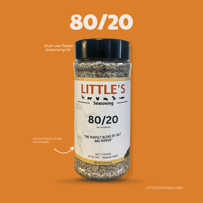 Little's 80/20 Seasoning, 11 OZ Big Bottle