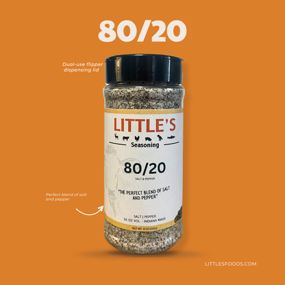 Little's 80/20 Seasoning, 11 OZ Big Bottle