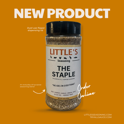 Little's The Staple Seasoning, 8 OZ Big Bottle