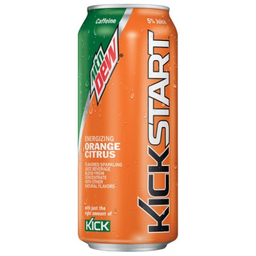 Mountain Dew® Kickstart Orange Citrus 16oz - (1) 12-Pack