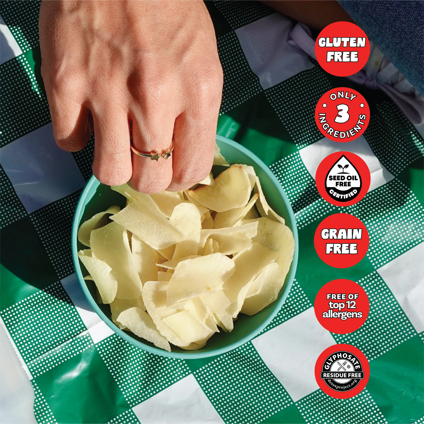 Sea Salt Cassava Chips