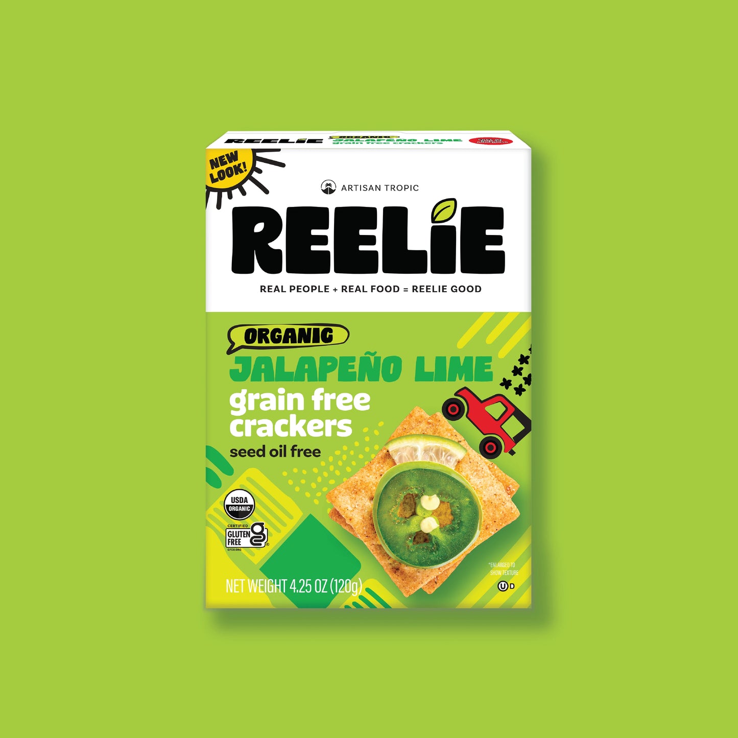 Grain-Free Jalapeño Lime Crackers [6-Pack]