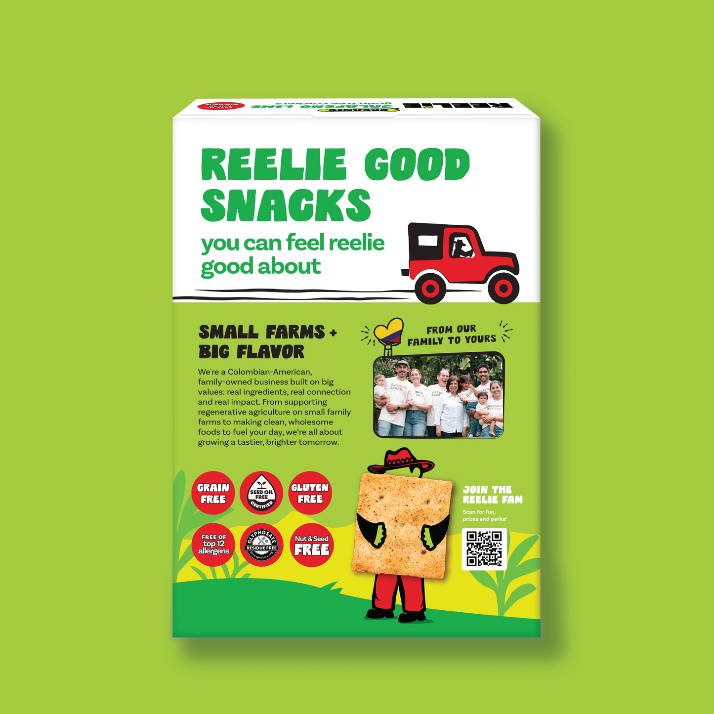 Grain-Free Jalapeño Lime Crackers [6-Pack]