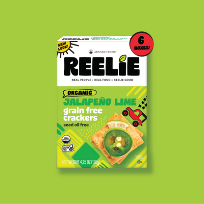 Grain-Free Jalapeño Lime Crackers [6-Pack]