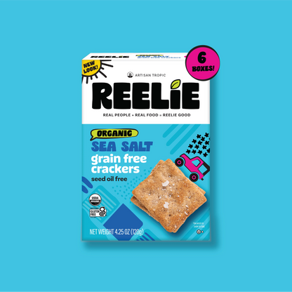 Sea Salt Grain-Free Crackers [6-Pack]