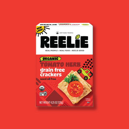 Grain-Free Tomato Herb Crackers [6-Pack]