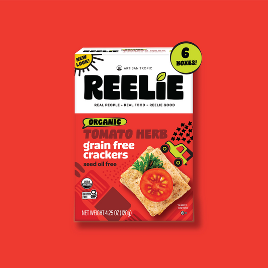 Grain-Free Tomato Herb Crackers [6-Pack]