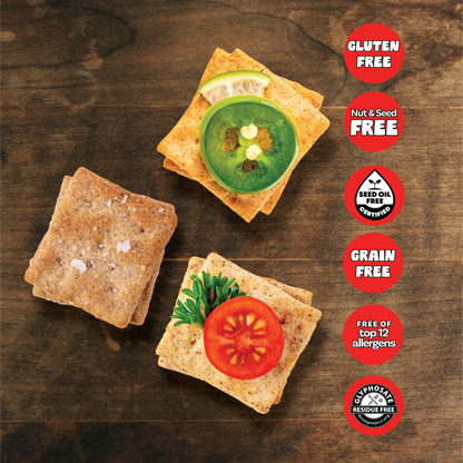Grain-Free Crackers Variety Pack [6-Pack]