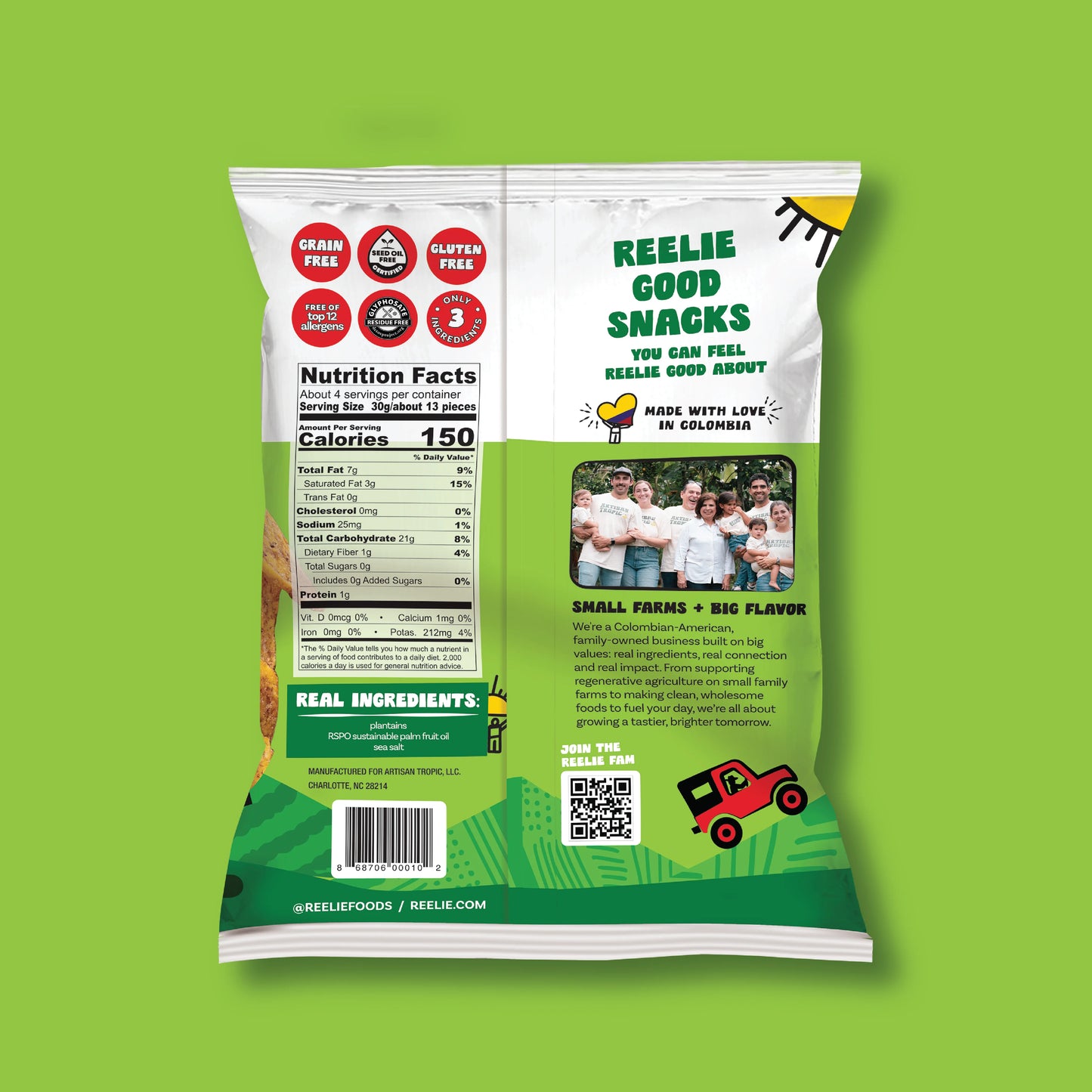 Sea Salt Plantain Chips