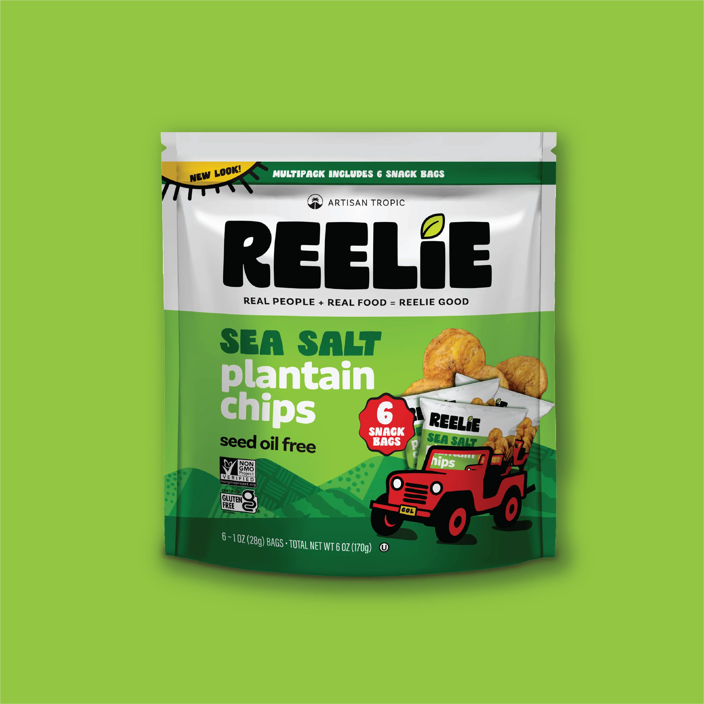 Sea Salt Plantain Chips