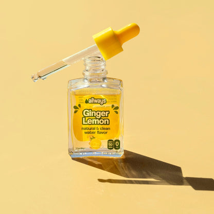 Ginger Lemon Soda Drops